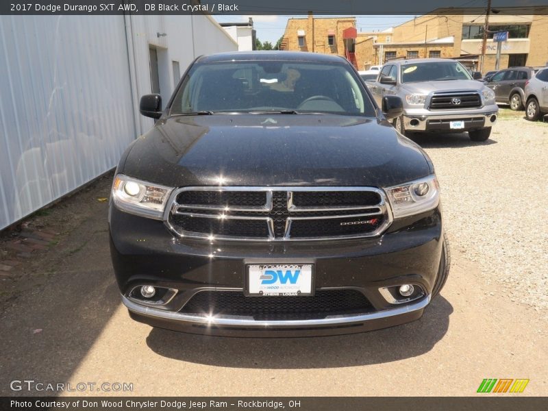 DB Black Crystal / Black 2017 Dodge Durango SXT AWD
