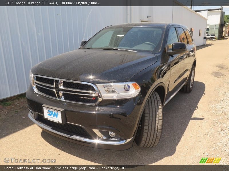 DB Black Crystal / Black 2017 Dodge Durango SXT AWD