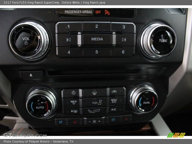Oxford White / King Ranch Java 2017 Ford F150 King Ranch SuperCrew
