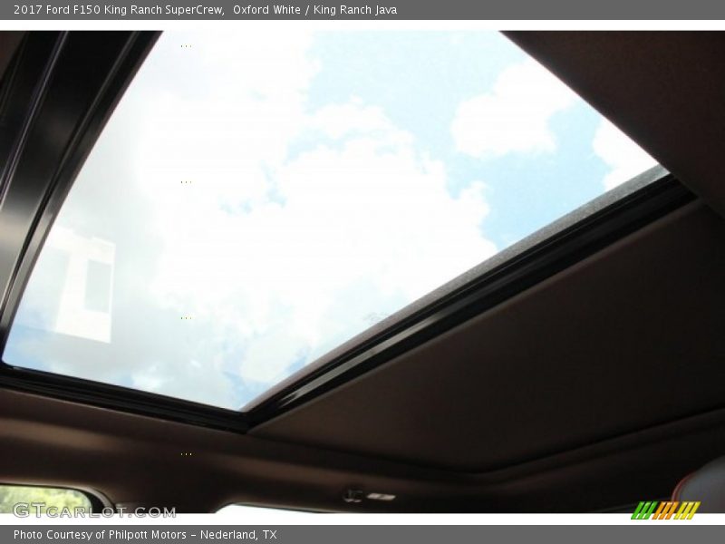 Oxford White / King Ranch Java 2017 Ford F150 King Ranch SuperCrew