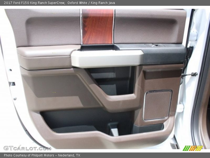 Oxford White / King Ranch Java 2017 Ford F150 King Ranch SuperCrew