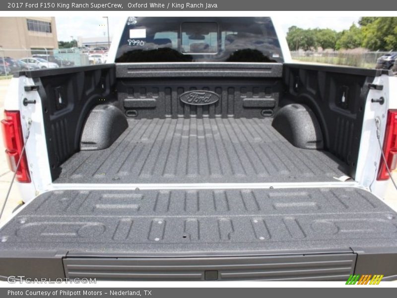 Oxford White / King Ranch Java 2017 Ford F150 King Ranch SuperCrew