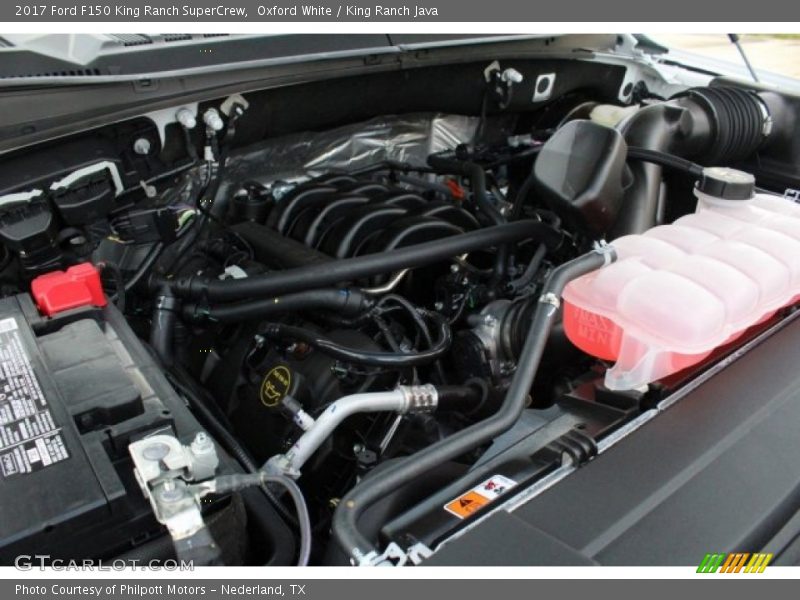 Oxford White / King Ranch Java 2017 Ford F150 King Ranch SuperCrew