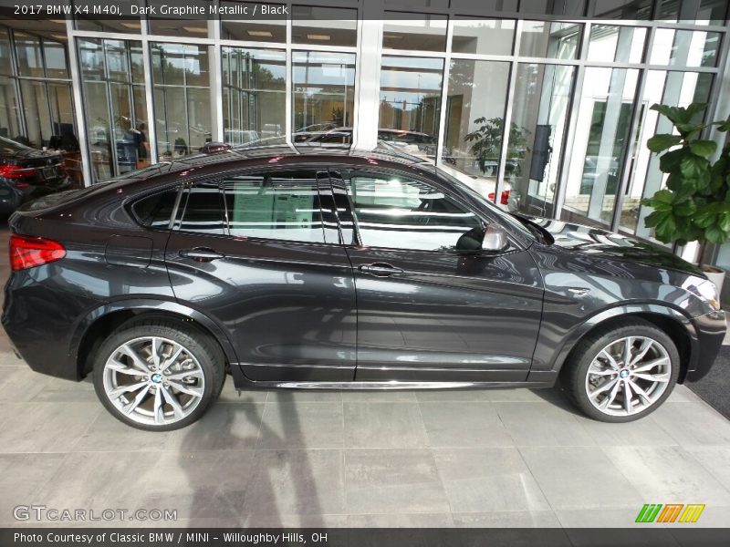 Dark Graphite Metallic / Black 2017 BMW X4 M40i