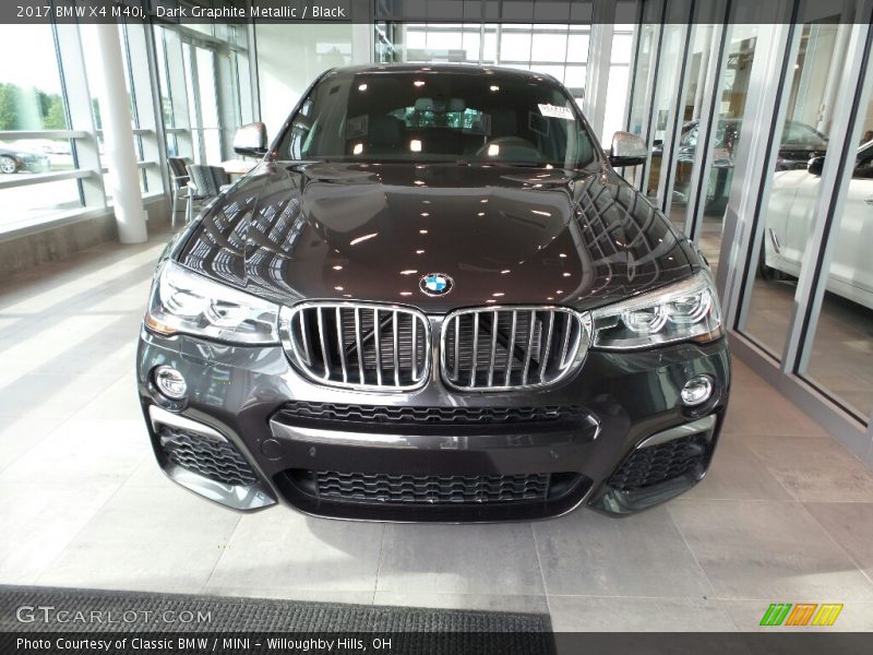 Dark Graphite Metallic / Black 2017 BMW X4 M40i