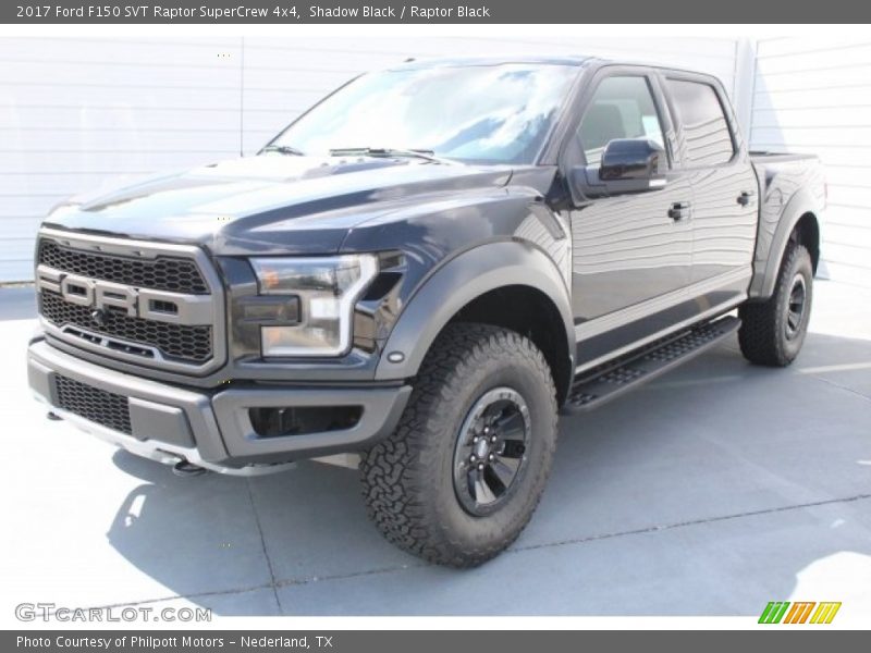 Shadow Black / Raptor Black 2017 Ford F150 SVT Raptor SuperCrew 4x4