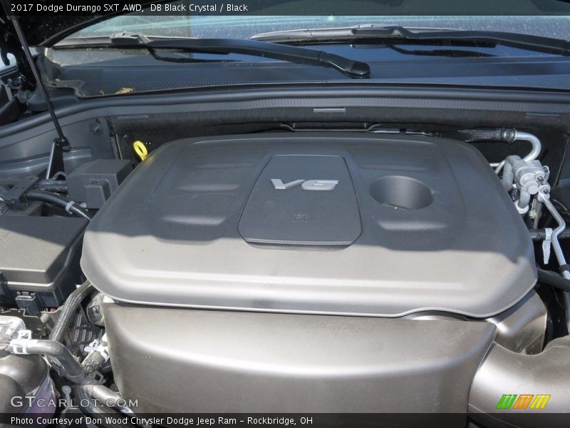 DB Black Crystal / Black 2017 Dodge Durango SXT AWD