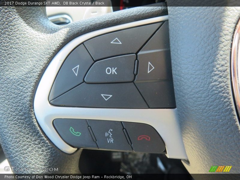 DB Black Crystal / Black 2017 Dodge Durango SXT AWD