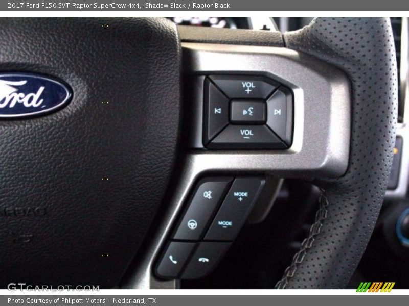 Controls of 2017 F150 SVT Raptor SuperCrew 4x4
