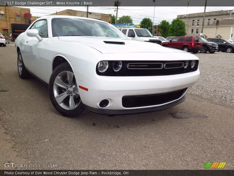 White Knuckle / Black 2017 Dodge Challenger SXT