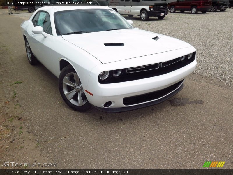 White Knuckle / Black 2017 Dodge Challenger SXT