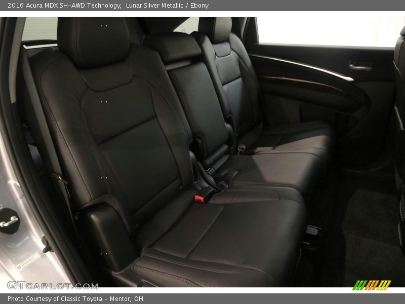 Lunar Silver Metallic / Ebony 2016 Acura MDX SH-AWD Technology