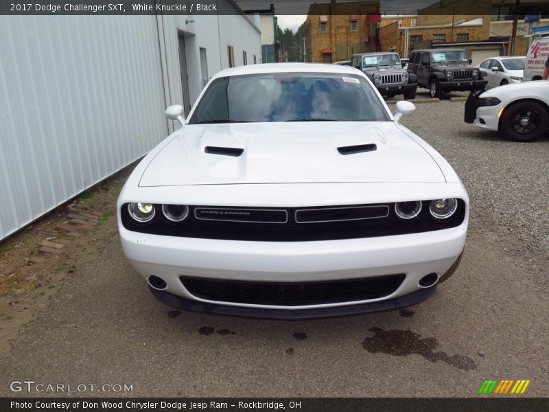 White Knuckle / Black 2017 Dodge Challenger SXT