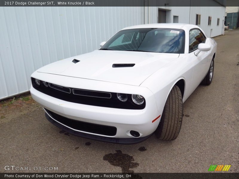 White Knuckle / Black 2017 Dodge Challenger SXT