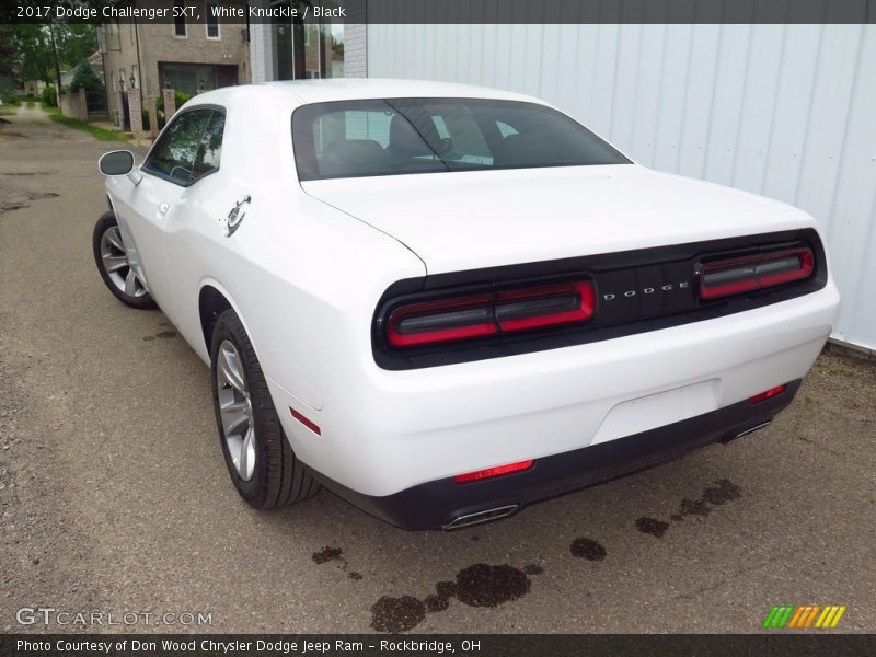 White Knuckle / Black 2017 Dodge Challenger SXT