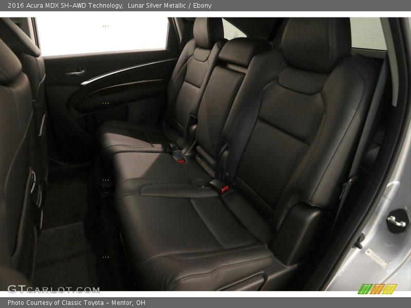 Lunar Silver Metallic / Ebony 2016 Acura MDX SH-AWD Technology