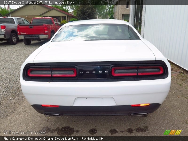 White Knuckle / Black 2017 Dodge Challenger SXT