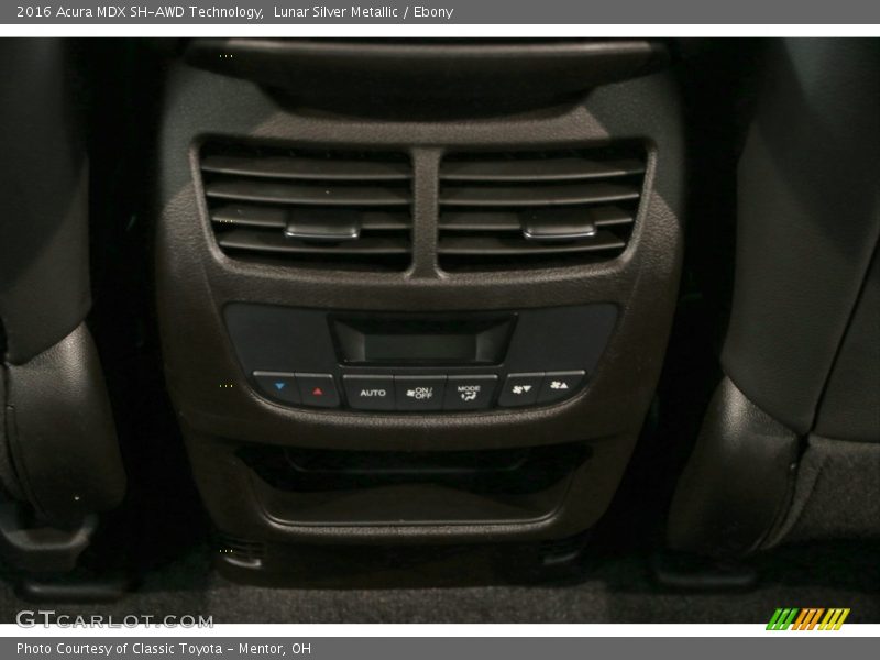 Lunar Silver Metallic / Ebony 2016 Acura MDX SH-AWD Technology