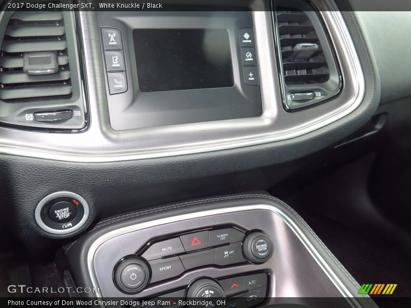 White Knuckle / Black 2017 Dodge Challenger SXT