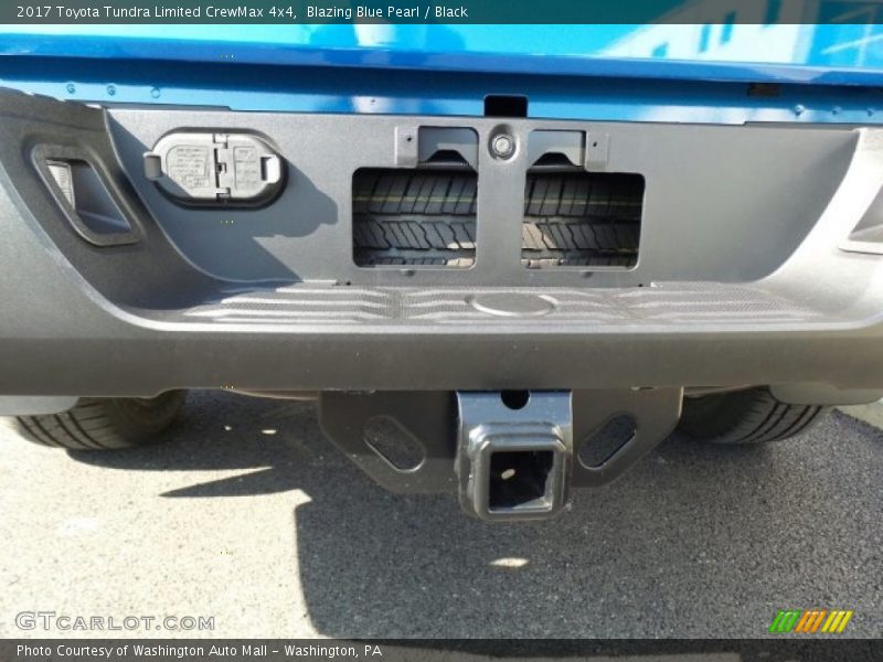 Blazing Blue Pearl / Black 2017 Toyota Tundra Limited CrewMax 4x4