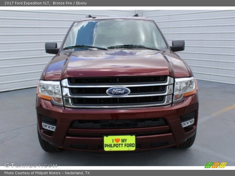 Bronze Fire / Ebony 2017 Ford Expedition XLT