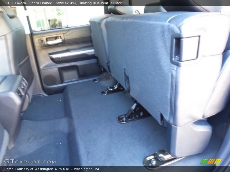 Blazing Blue Pearl / Black 2017 Toyota Tundra Limited CrewMax 4x4