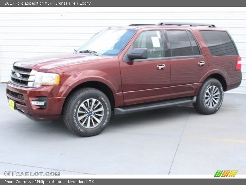 Bronze Fire / Ebony 2017 Ford Expedition XLT