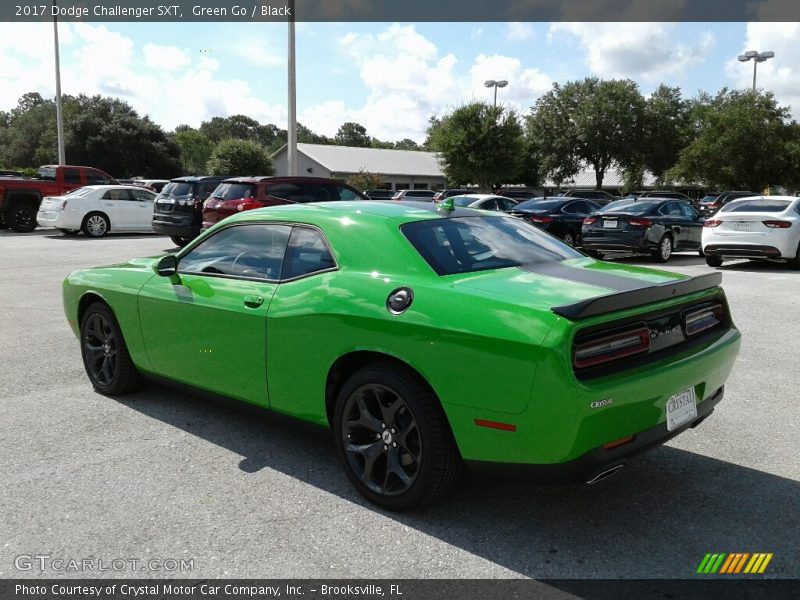 Green Go / Black 2017 Dodge Challenger SXT