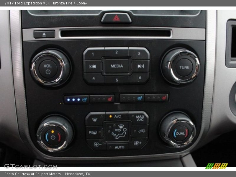 Bronze Fire / Ebony 2017 Ford Expedition XLT