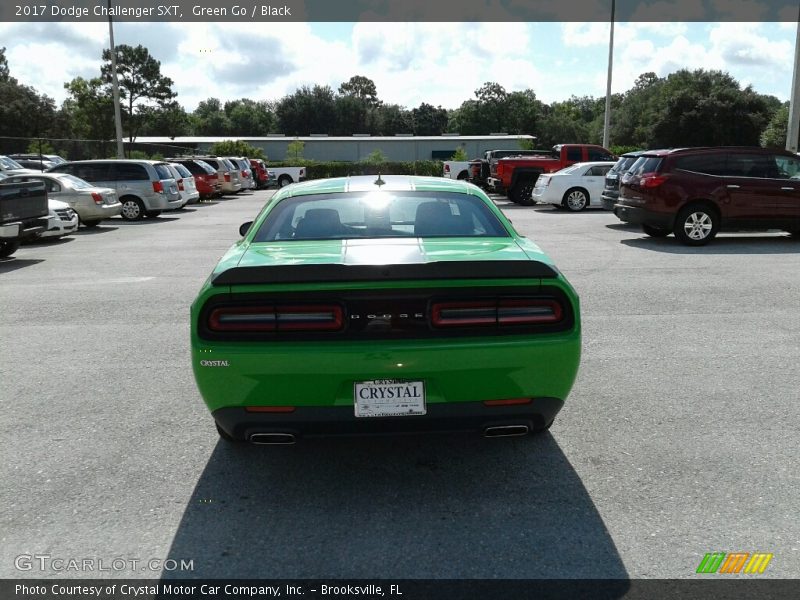 Green Go / Black 2017 Dodge Challenger SXT