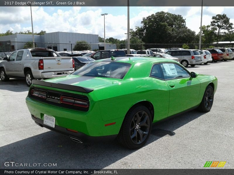 Green Go / Black 2017 Dodge Challenger SXT