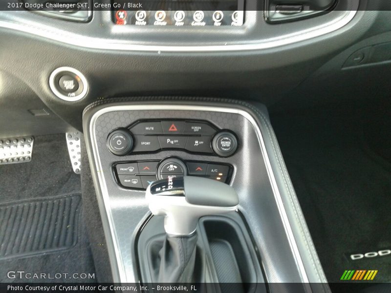 Green Go / Black 2017 Dodge Challenger SXT