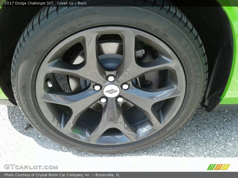 Green Go / Black 2017 Dodge Challenger SXT