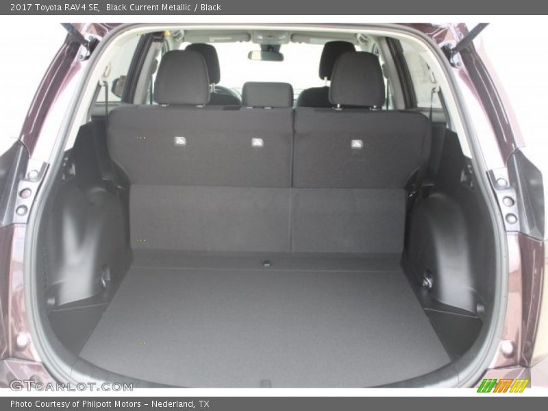 Black Current Metallic / Black 2017 Toyota RAV4 SE