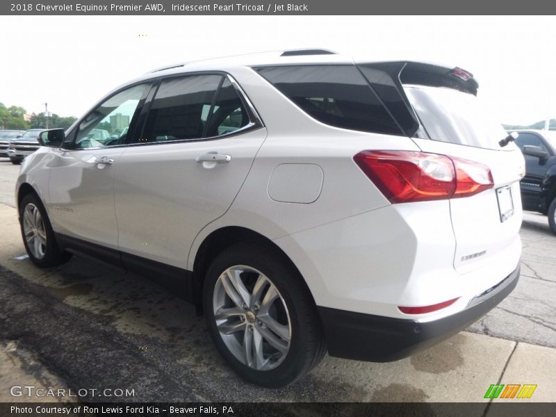 Iridescent Pearl Tricoat / Jet Black 2018 Chevrolet Equinox Premier AWD