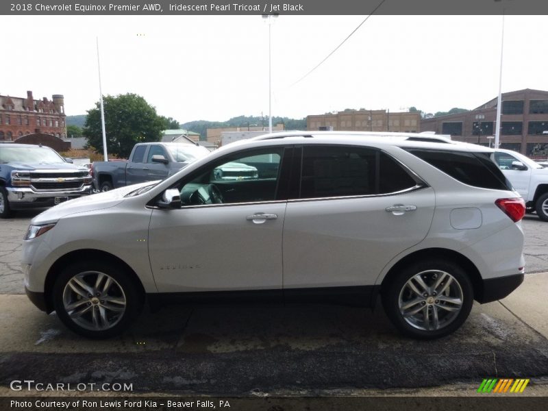 Iridescent Pearl Tricoat / Jet Black 2018 Chevrolet Equinox Premier AWD
