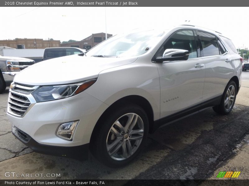 Iridescent Pearl Tricoat / Jet Black 2018 Chevrolet Equinox Premier AWD