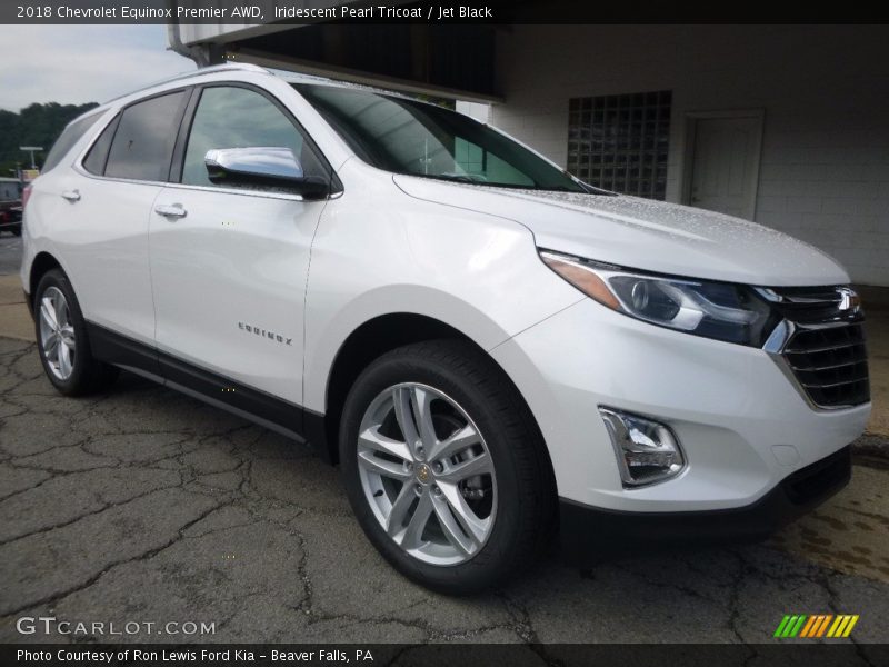 Iridescent Pearl Tricoat / Jet Black 2018 Chevrolet Equinox Premier AWD
