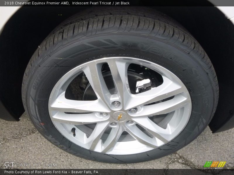 Iridescent Pearl Tricoat / Jet Black 2018 Chevrolet Equinox Premier AWD