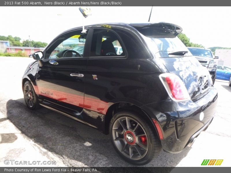 Nero (Black) / Abarth Nero/Nero (Black/Black) 2013 Fiat 500 Abarth