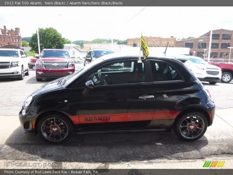 Nero (Black) / Abarth Nero/Nero (Black/Black) 2013 Fiat 500 Abarth