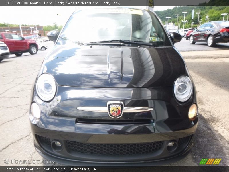 Nero (Black) / Abarth Nero/Nero (Black/Black) 2013 Fiat 500 Abarth