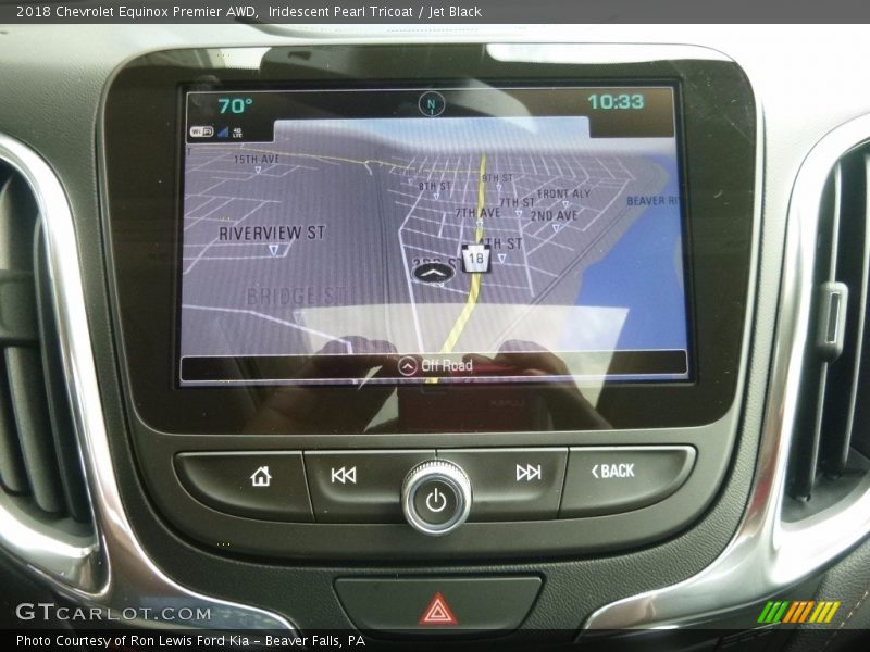 Iridescent Pearl Tricoat / Jet Black 2018 Chevrolet Equinox Premier AWD