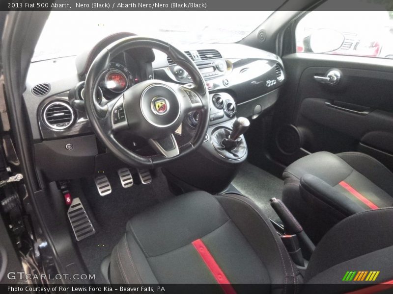 Nero (Black) / Abarth Nero/Nero (Black/Black) 2013 Fiat 500 Abarth