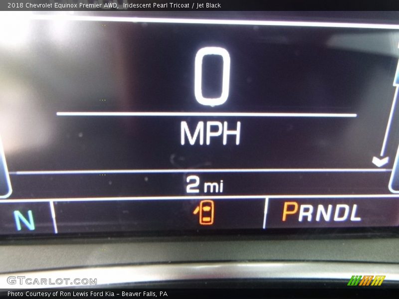 Iridescent Pearl Tricoat / Jet Black 2018 Chevrolet Equinox Premier AWD