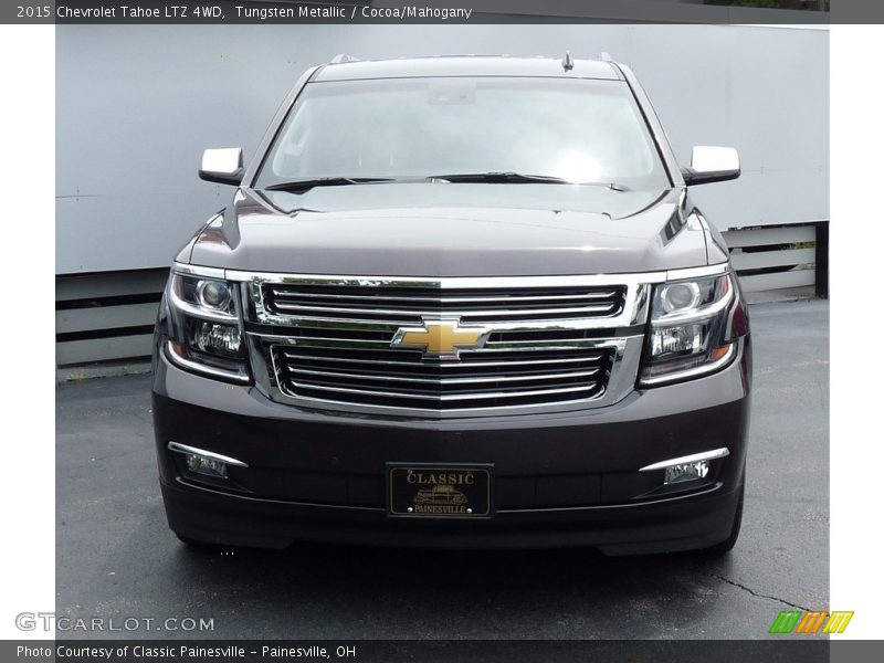 Tungsten Metallic / Cocoa/Mahogany 2015 Chevrolet Tahoe LTZ 4WD