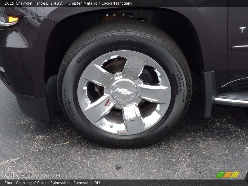 Tungsten Metallic / Cocoa/Mahogany 2015 Chevrolet Tahoe LTZ 4WD