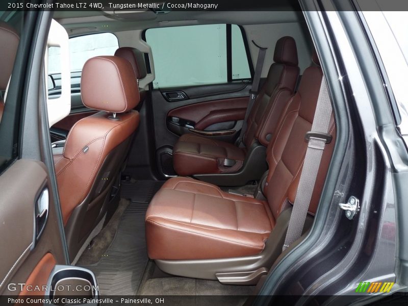 Tungsten Metallic / Cocoa/Mahogany 2015 Chevrolet Tahoe LTZ 4WD