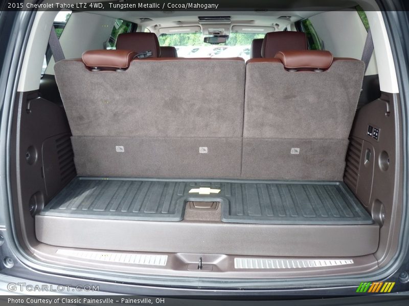 Tungsten Metallic / Cocoa/Mahogany 2015 Chevrolet Tahoe LTZ 4WD