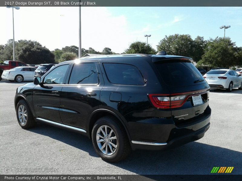 DB Black Crystal / Black 2017 Dodge Durango SXT